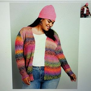 New Open front overpiece sweater